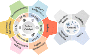 Graphical abstract: Carbonaceous materials in structural dimensions for advanced oxidation processes