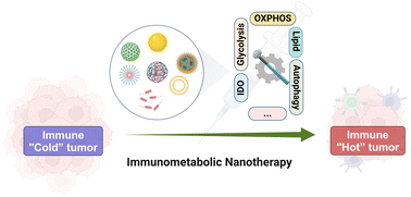 Graphical abstract: Nanomaterial-enabled metabolic reprogramming strategies for boosting antitumor immunity