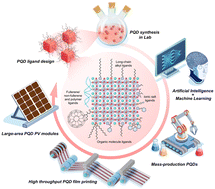 Graphical abstract: Surface chemistry-engineered perovskite quantum dot photovoltaics