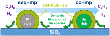 Graphical abstract: Structural dynamics of PtSn/SiO2 for propane dehydrogenation