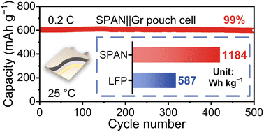 Graphical abstract: Lithium–sulfur pouch cells with 99% capacity retention for 1000 cycles