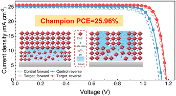 Graphical abstract: Enhanced electrical performance of perovskite solar cells via strain engineering