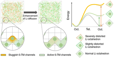 Graphical abstract: Elucidating lithium-ion diffusion kinetics in cation-disordered rocksalt cathodes