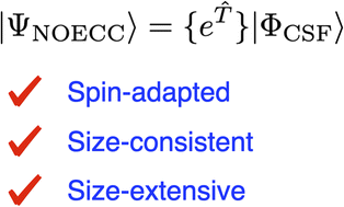 Graphical abstract: Multi-reference coupled cluster theory using the normal ordered exponential ansatz