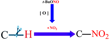 Graphical abstract: tert-Butyl nitrite as a privileged reagent for a C–H bond (sub)nitration reaction in organic synthesis
