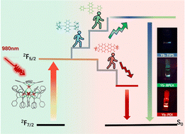 Graphical abstract: Thermally activated sensitization of organics by lanthanide complexes for near-infrared photochemical upconversion