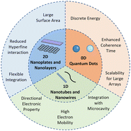 Graphical abstract: Nanomaterials for spin-based quantum information