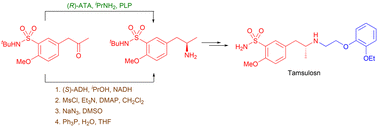Graphical abstract: Chemoenzymatic synthesis of Tamsulosin
