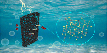 Graphical abstract: Synergistic promotion of the oxygen evolution reaction by Co and Fe dual-doping of NiS2