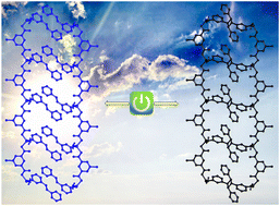 Graphical abstract: Reversible single-crystal to single-crystal photoreaction between a coordination comb and a ladder displays photo-switchable fluorescence