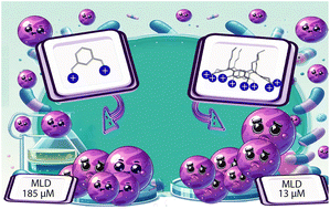 Graphical abstract: Novel octacationic-resorcin[4]arenes featuring quaternary ammonium groups as multivalent biocides