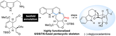 Graphical abstract: Total synthesis of (–)-deglycocadambine