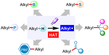 Graphical abstract: Visible-light induced direct C(sp3)–H functionalization: recent advances and future prospects