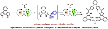 Graphical abstract: Synthesis of annulated rosarins via iminium activation