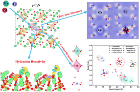 Graphical abstract: Unveiling the heavy-metal ion critical role in γ-dicalcium silicate: from solidification to early hydration