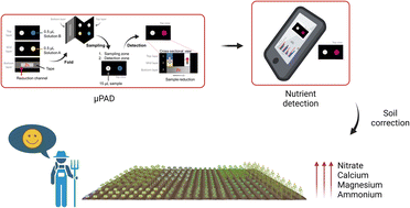 Graphical abstract: Low-cost precision agriculture for sustainable farming using paper-based analytical devices