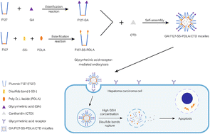 Graphical abstract: Glycyrrhetinic acid-modified redox-sensitive polymeric mixed micelles for tumor-specific intracellular delivery of cantharidin