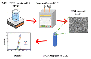 Graphical abstract: Harnessing the UiO-67 metal–organic framework for advanced detection of cadmium ions in water bodies