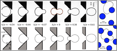 Graphical abstract: Flow and clogging of capillary droplets