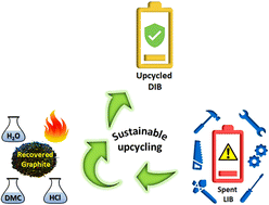 Graphical abstract: Mechanistic insights into the solvent assisted thermal regeneration of spent graphite and its upcycling into dual graphite batteries