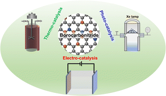 Graphical abstract: Borocarbonitride materials as metal-free catalysts for advanced catalysis