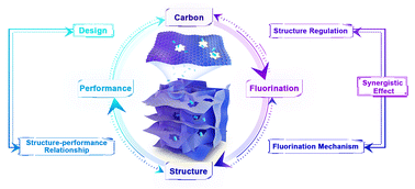 Graphical abstract: Elucidating the effects of the carbon source on fluorination kinetics and the CFx structure to tailor the energy density of Li/CFx