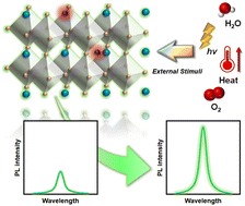 Graphical abstract: Investigation of potassium doping and defect healing mechanism in core–shell CsPbBr3/SiO2 quantum dots