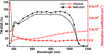 Graphical abstract: Enhancing performance of organic photovoltaic and photodetector devices using non-atomically doped ZnO electrodes with superior optical properties