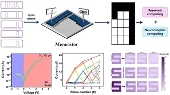 Graphical abstract: Dynamic memristor array with multiple reservoir states for training efficient neuromorphic computing