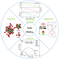 Graphical abstract: The crystal structure and electric and microwave dielectric properties of novel scheelite structure NaEr(MoO4)2 ceramics and its application in the S-band