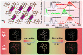 Graphical abstract: Temperature/water triggered reversible emission transition in a one-dimensional Mn(ii)-based metal halide