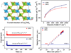 Graphical abstract: Oxide Lu2TeO6 single crystals for X-ray detection with an ultralow detection limit