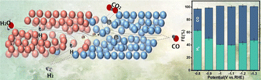 Graphical abstract: In situ construction of a built-in electric field for efficient CO2 electroreduction
