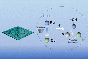 Graphical abstract: Rational design of RuCu(PxOy) nanosheets for synergistically enhanced hydrogen evolution reaction in alkaline medium