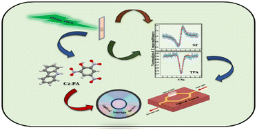 Graphical abstract: Enhanced ultrafast cubic nonlinearity in the carbazole–picric acid complex for potential applications in photonic devices: Kerr nonlinearity with two-photon absorption