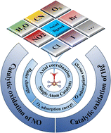 Graphical abstract: Axial coordination engineering for single-atom catalysts in bifunctional oxidation of NO and mercury