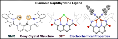Graphical abstract: Dicopper(i) complexes of a binucleating, dianionic, naphthyridine bis(amide) ligand