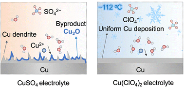 Graphical abstract: Enhancing the kinetics and reversibility of copper batteries via anionic chemistry