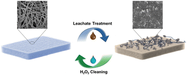 Graphical abstract: In situ catalytic membrane technology for antifouling and sustainable landfill leachate management