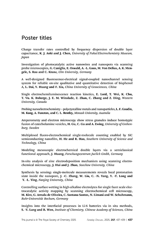 Poster list