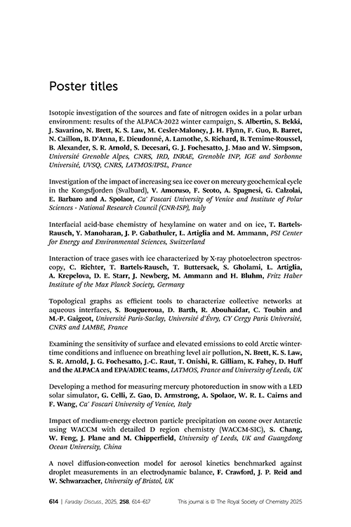 Poster list