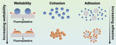 Graphical abstract: Adhesion and affinity of supramolecular adhesives on fluorinated surfaces