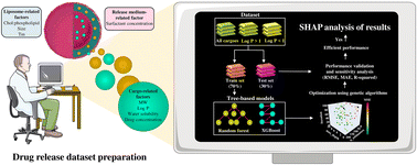 Graphical abstract: Genetic algorithm optimization of tree-based models to predict cargo- and carrier-related factors affecting drug release from liposomes