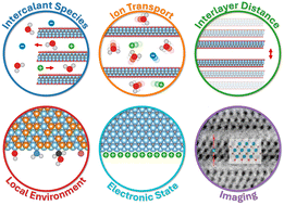 Graphical abstract: Material characterization methods for investigating charge storage processes in 2D and layered materials-based batteries and supercapacitors