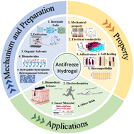Graphical abstract: Synthesis strategy and application of multifunctional antifreeze hydrogels