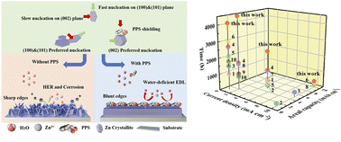 Graphical abstract: A zwitterion additive promotes (100)-textured zinc anodes for deep cycling zinc ion batteries