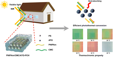 Graphical abstract: Photonic crystal-integrated thermo-responsive smart windows with multicolor and enhanced NIR shielding