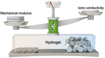 Graphical abstract: Hydrogel electrolytes for zinc dendrite regulation: balancing conductivity and modulus