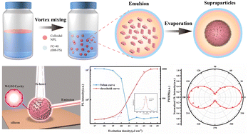 Graphical abstract: Highly linearly polarized CdSe/CdS/ZnS nanoplatelet-assembled microsphere laser