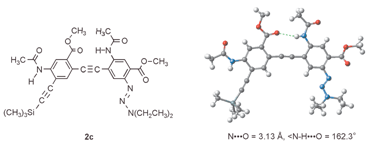 The crystal structure of 2c.